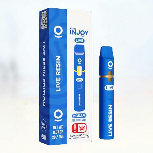 PAPAYA OCTANE 2G LIVE RESIN DISPOSABLE - CURE INJOY