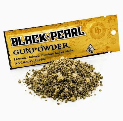 Black Pearl - 3.5g Sativa Gunpowder Shake