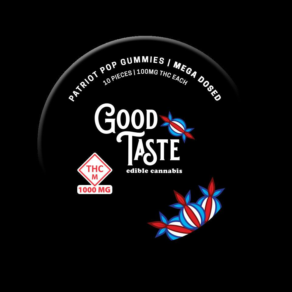 PATRIOT POP || 1000MG {10PK} GUMMIES