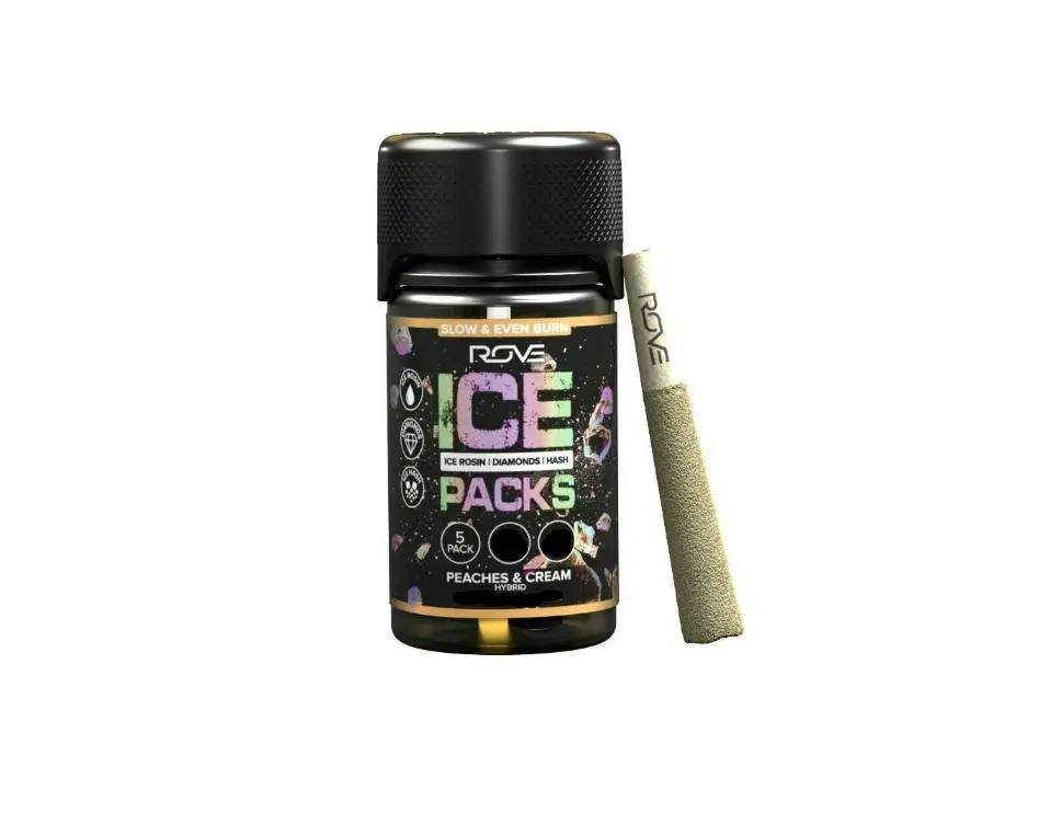 PEACHES & CREAM | 5 PACK [5x.6G] INFUSED PRE ROLL