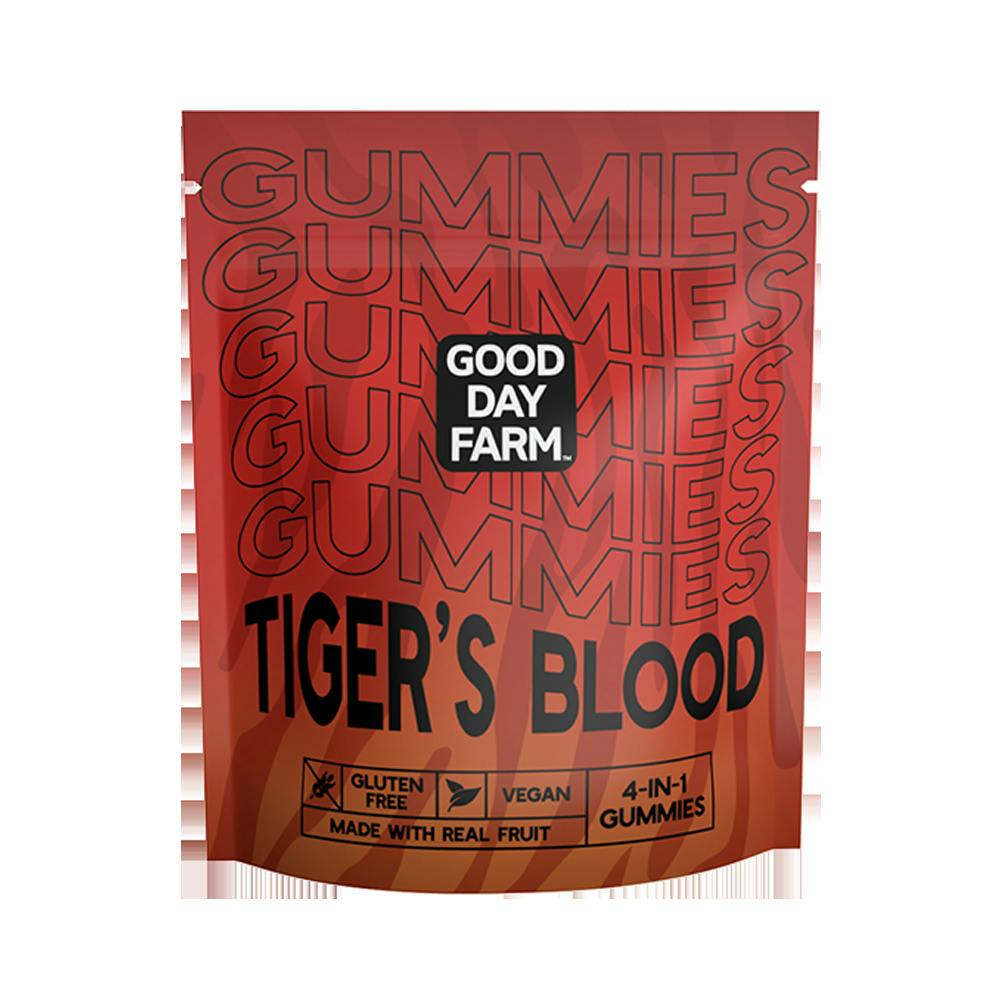 Gummies 400mg Multi-Dose Tiger's Blood 10pk - GDF