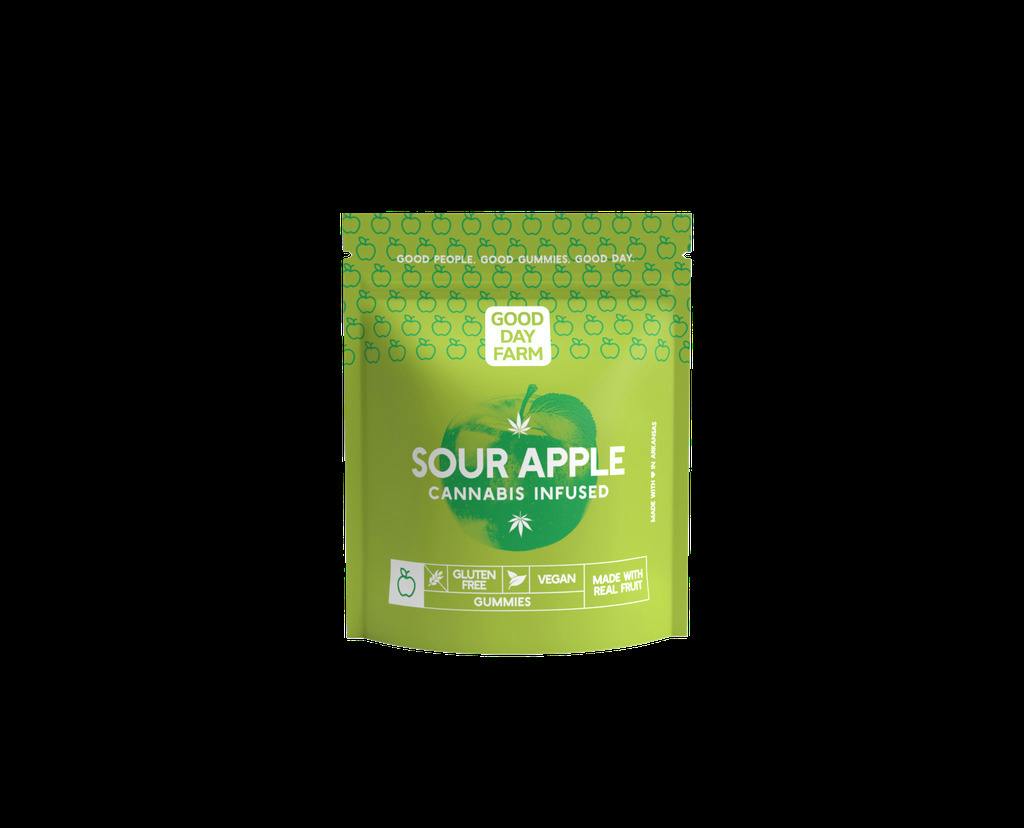 Gummies 100mg Sour Apple 10pk - GDF