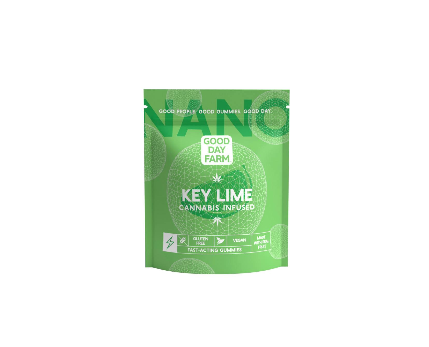 Gummies 100mg Key Lime Fast Acting 10pk - GDF