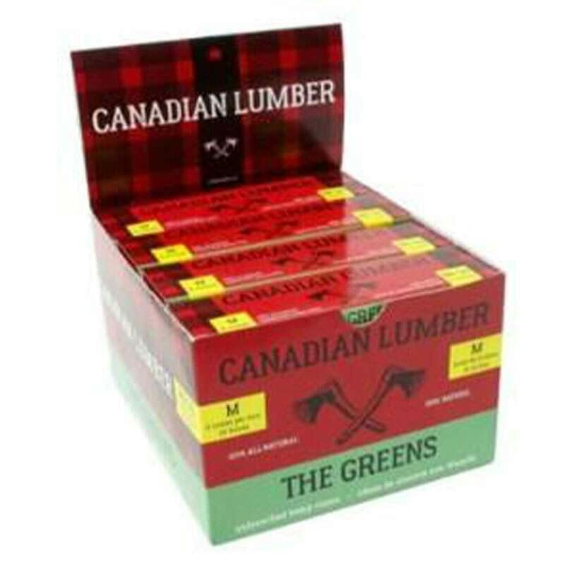 Canadian Lumber - The Greens Pure Hemp 1 1/4 Rolling Papers w/ Tips