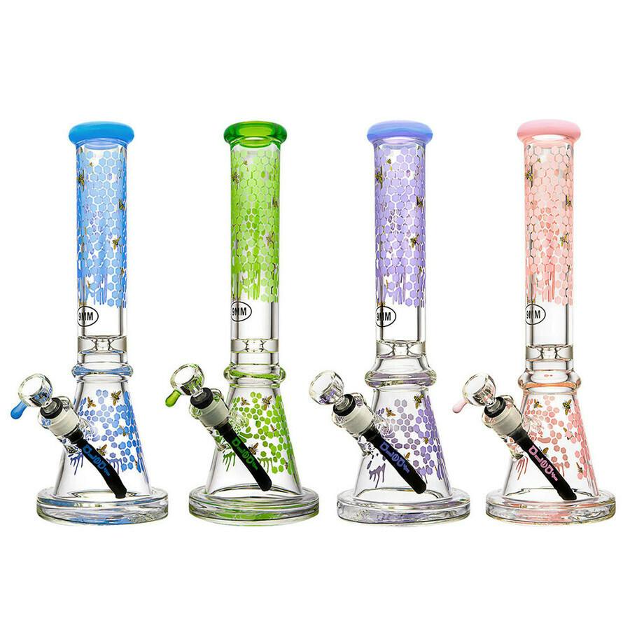 16" Hollow Base 9mm Honeycomb Beaker