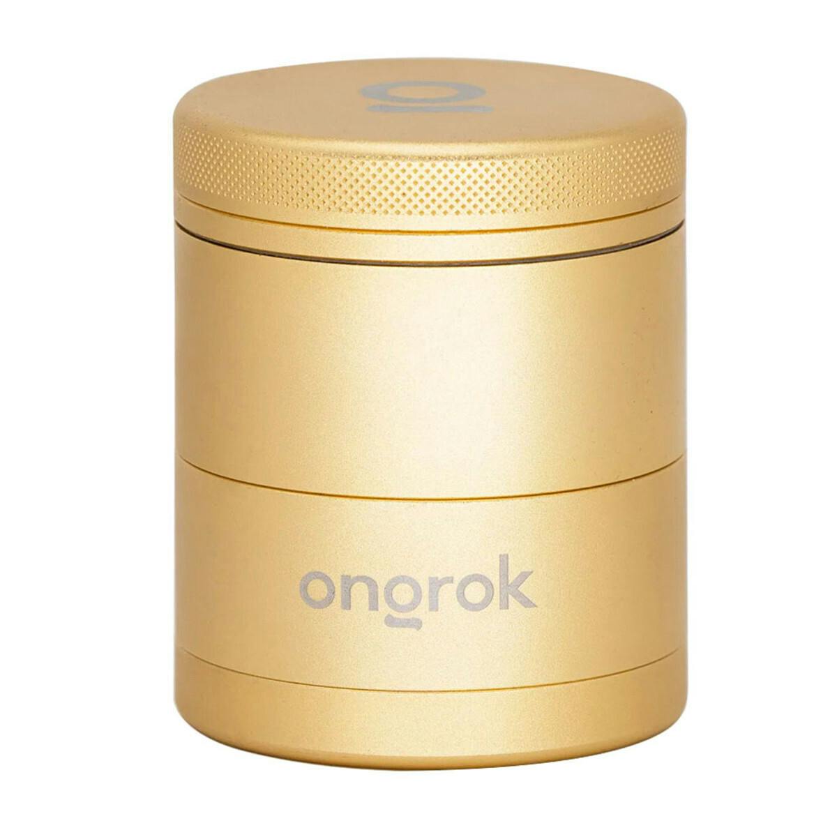 ONGROK 5 Piece Grinder Gold