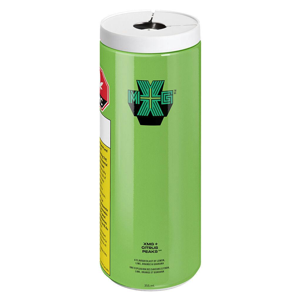 +XMG - Citrus Peaks 10mg THC + 10mg CBG + Guarana - 355ml
