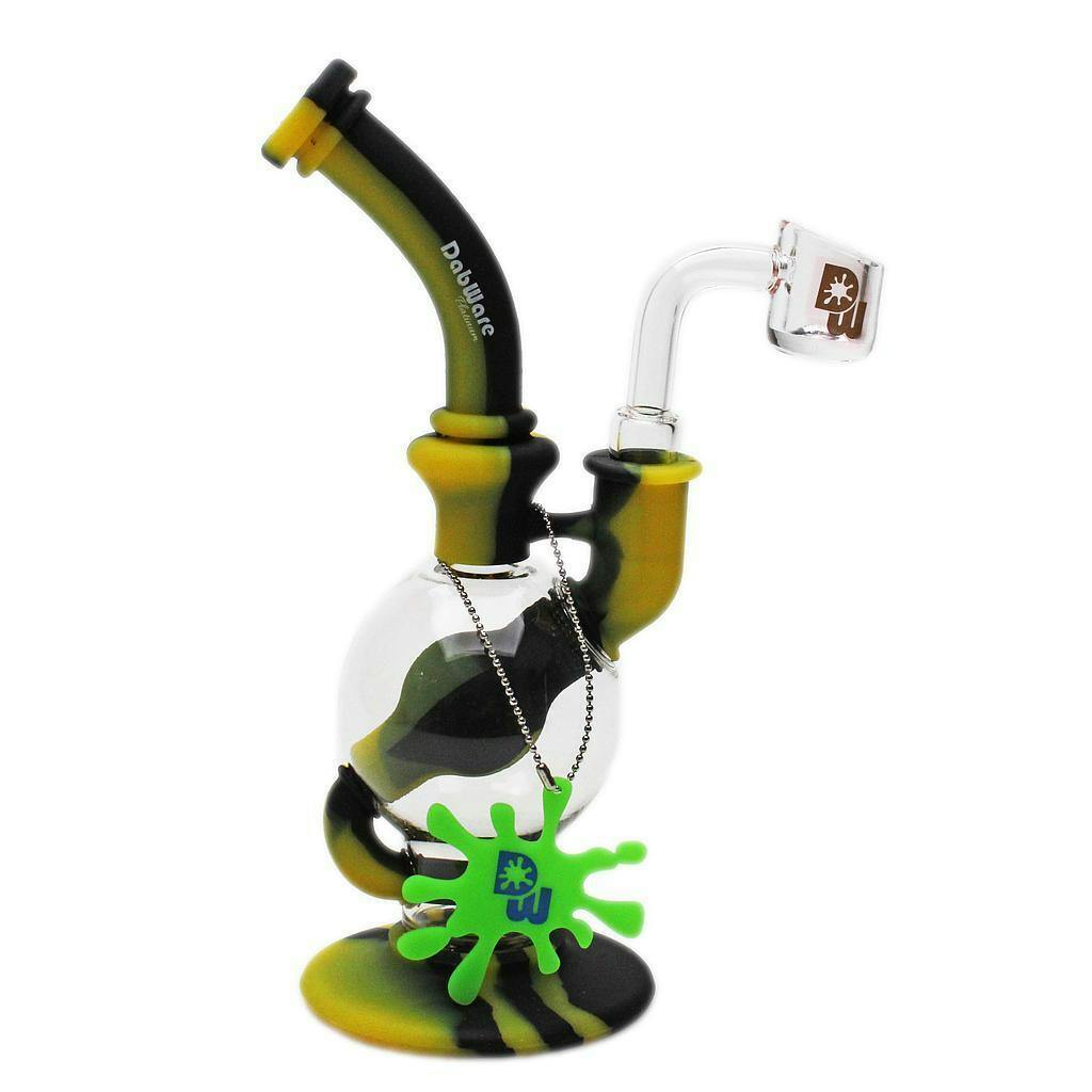 Silicone Rig Dabware Platinum Global Incycler Rig