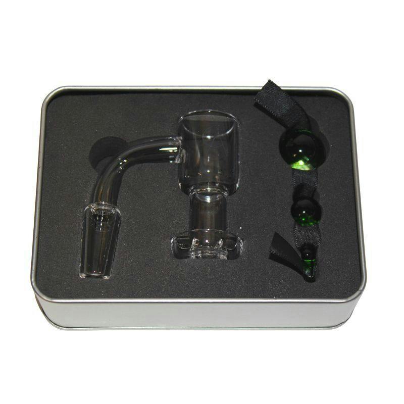 Cannacessories Terp Slurp Banger 14mm 90 Degree Kit Half Moon (Green)