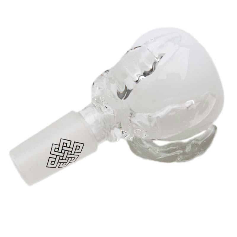 Glass Bowl Karma 14mm Claw WHITE