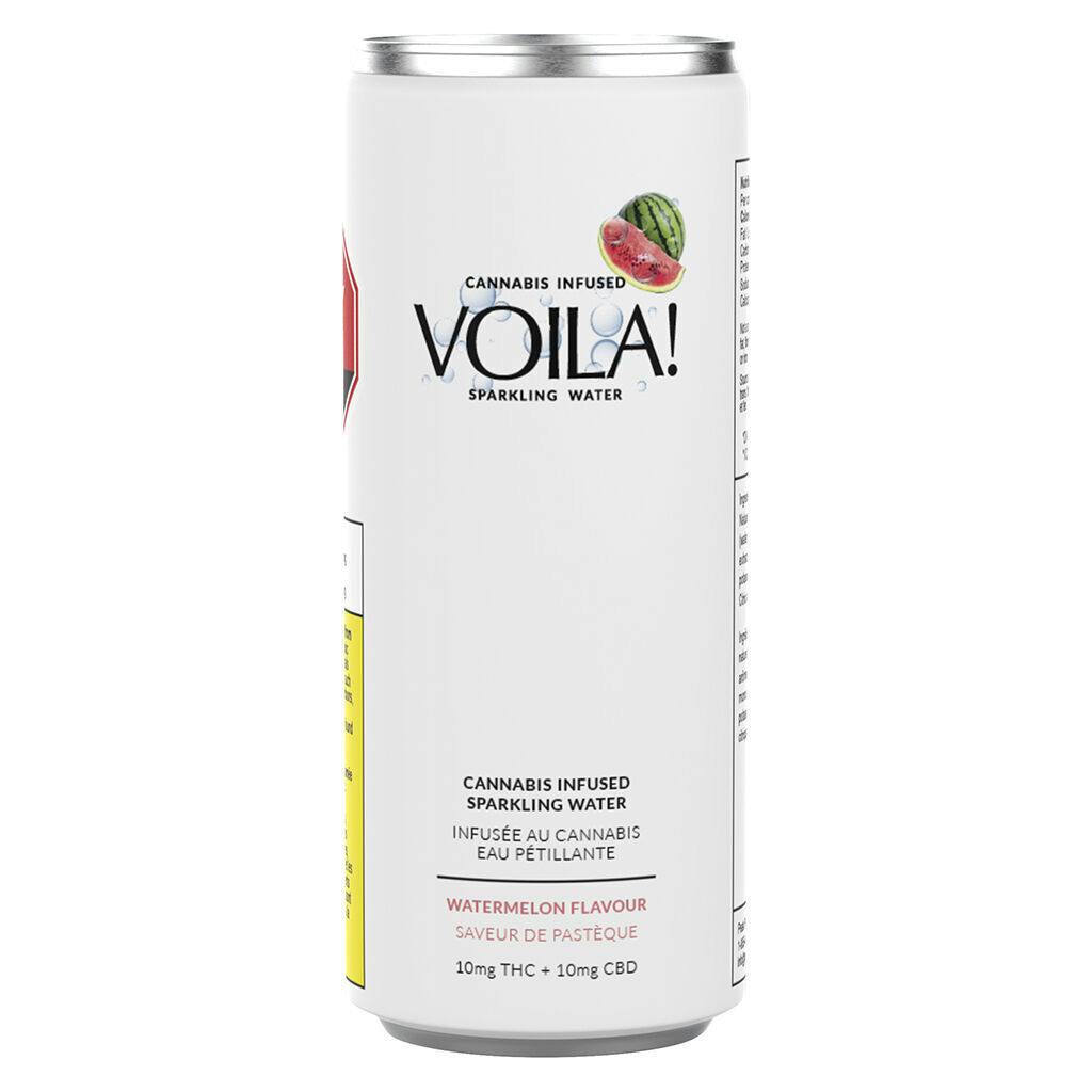 Voila! - Watermelon Cannabis-Infused Sparkling Water - 355ml