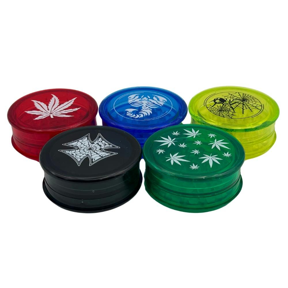 Arsenal Transparent Sticker 61mm 3-Pc Acrylic Grinder