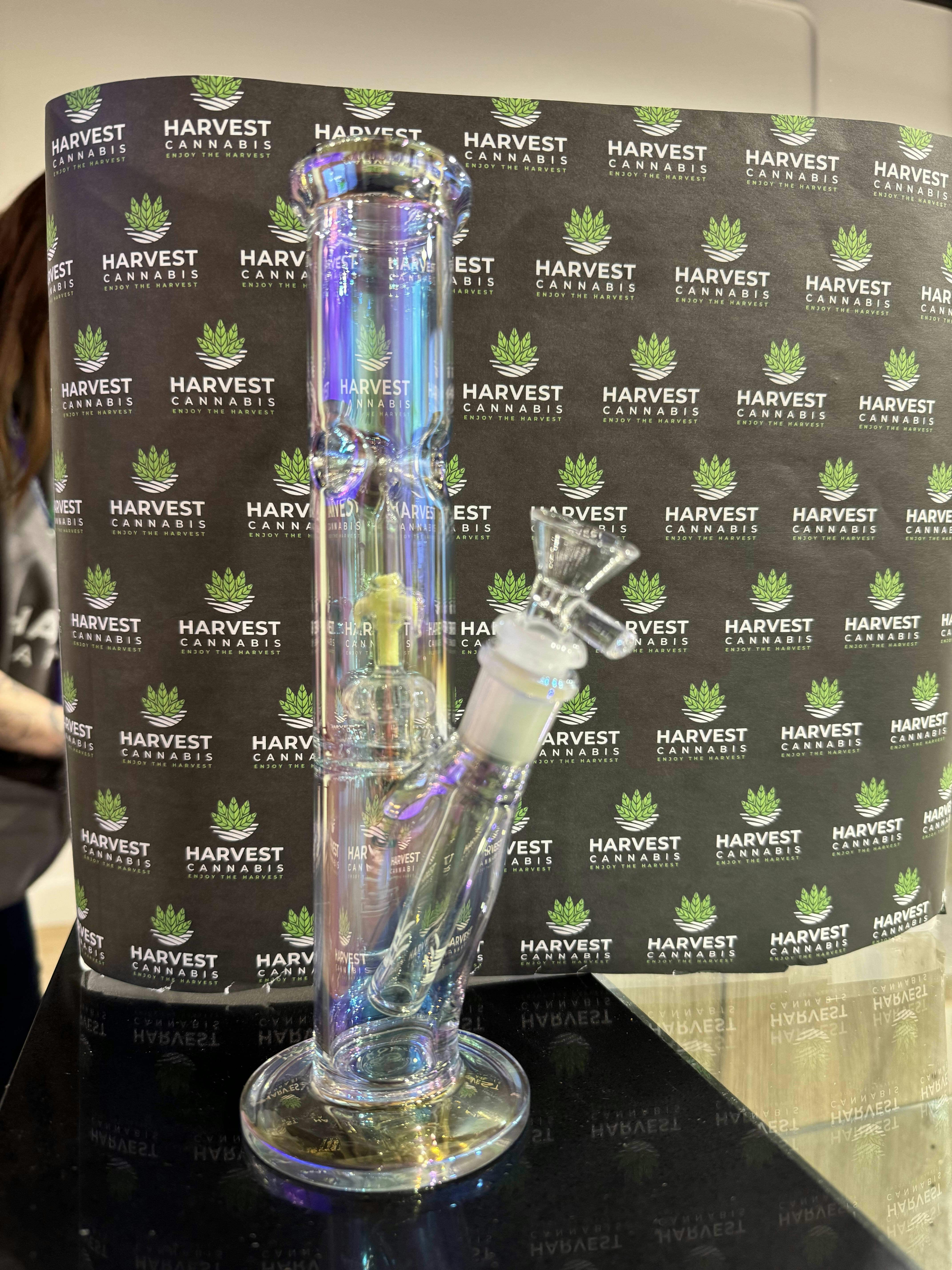 Clear Bong w/ Ice Catcher - Clear Bong w/ Ice Catcher