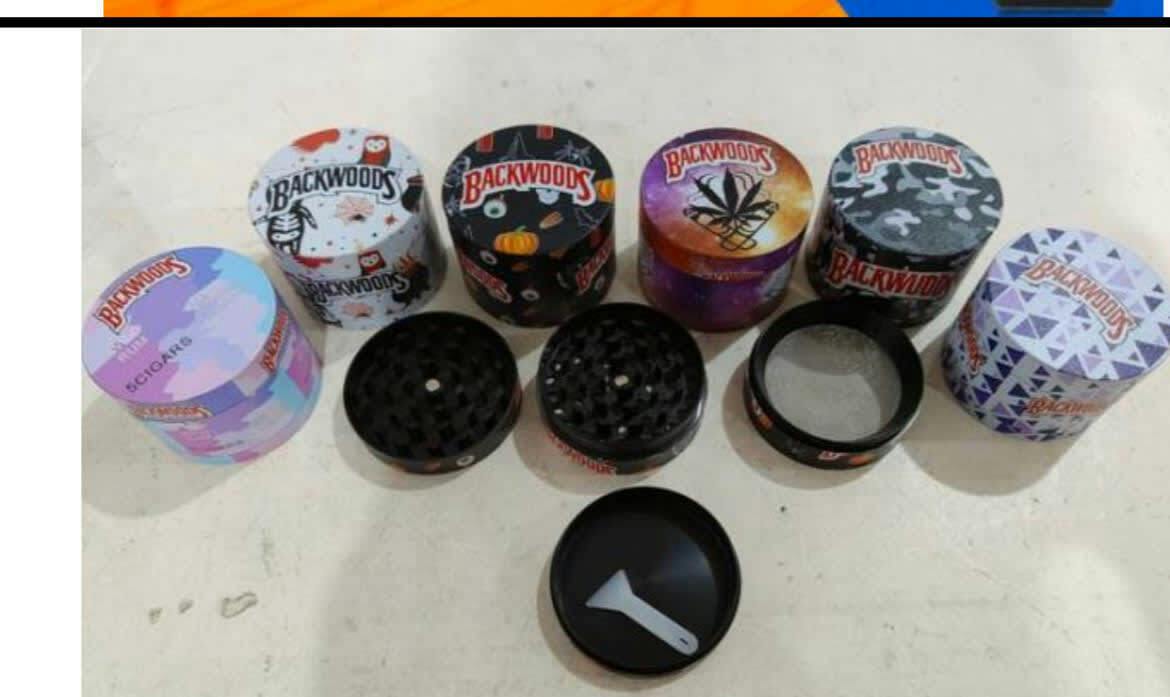 Zinc herb grinder