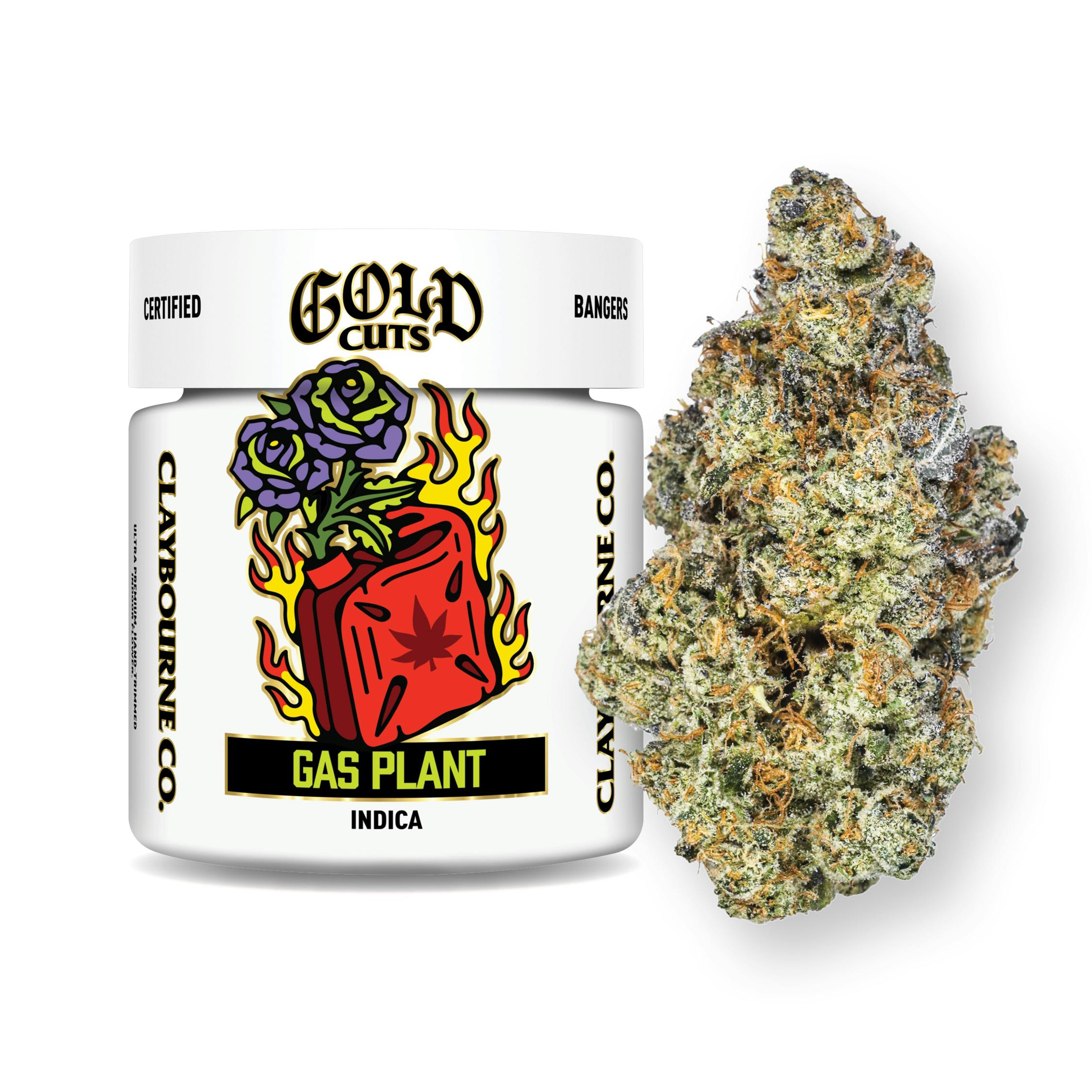 Claybourne Co. - Gas Plant - Gold Cuts - Flower - 3.5g