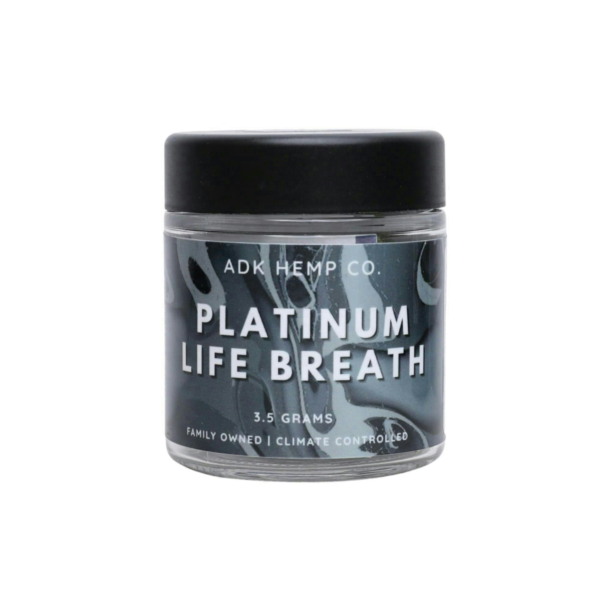 ADK Hemp Co - Platinum Life Breath - Micro Grown Flower - 3.5g