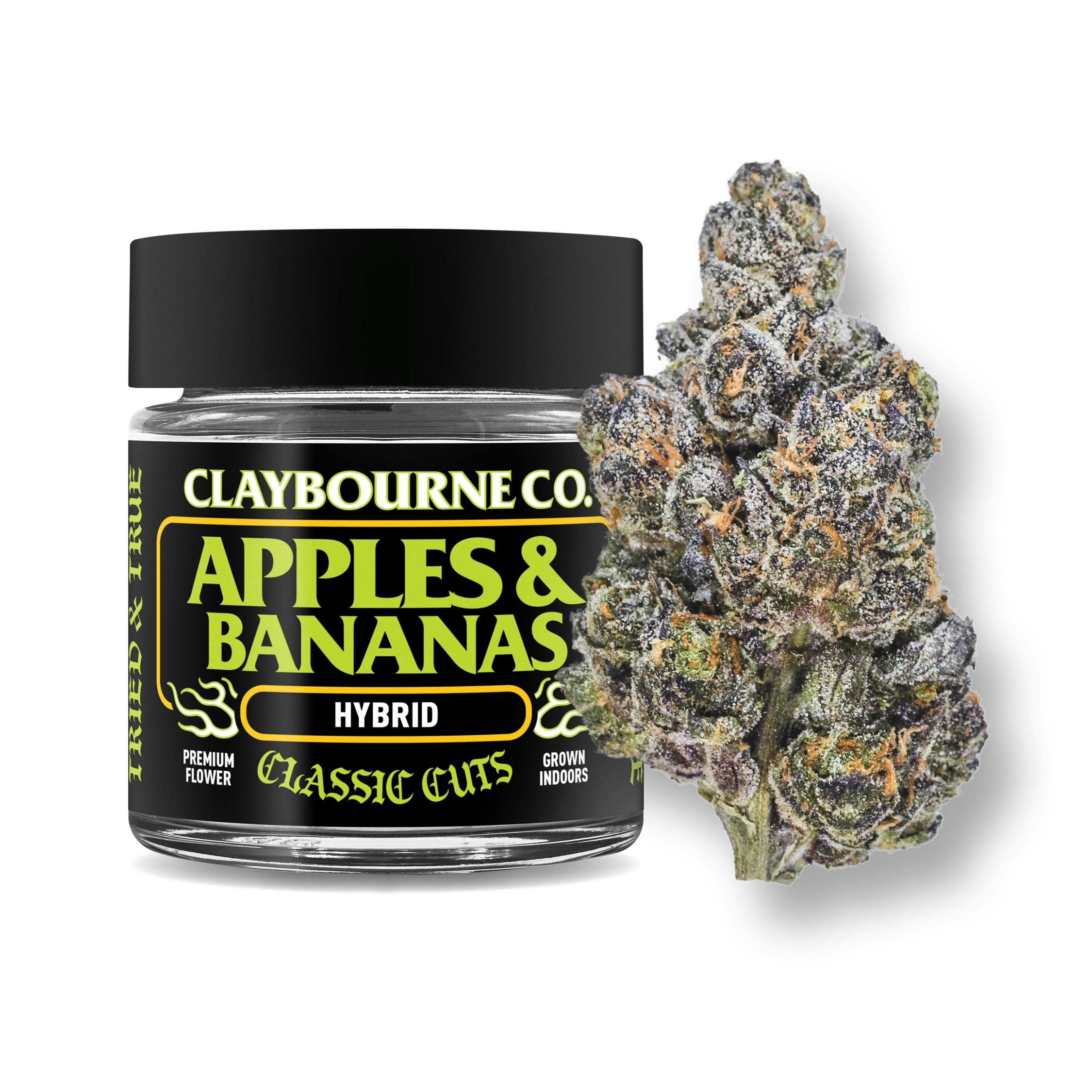Claybourne Co. - Apples & Bananas - Flower - 3.5g