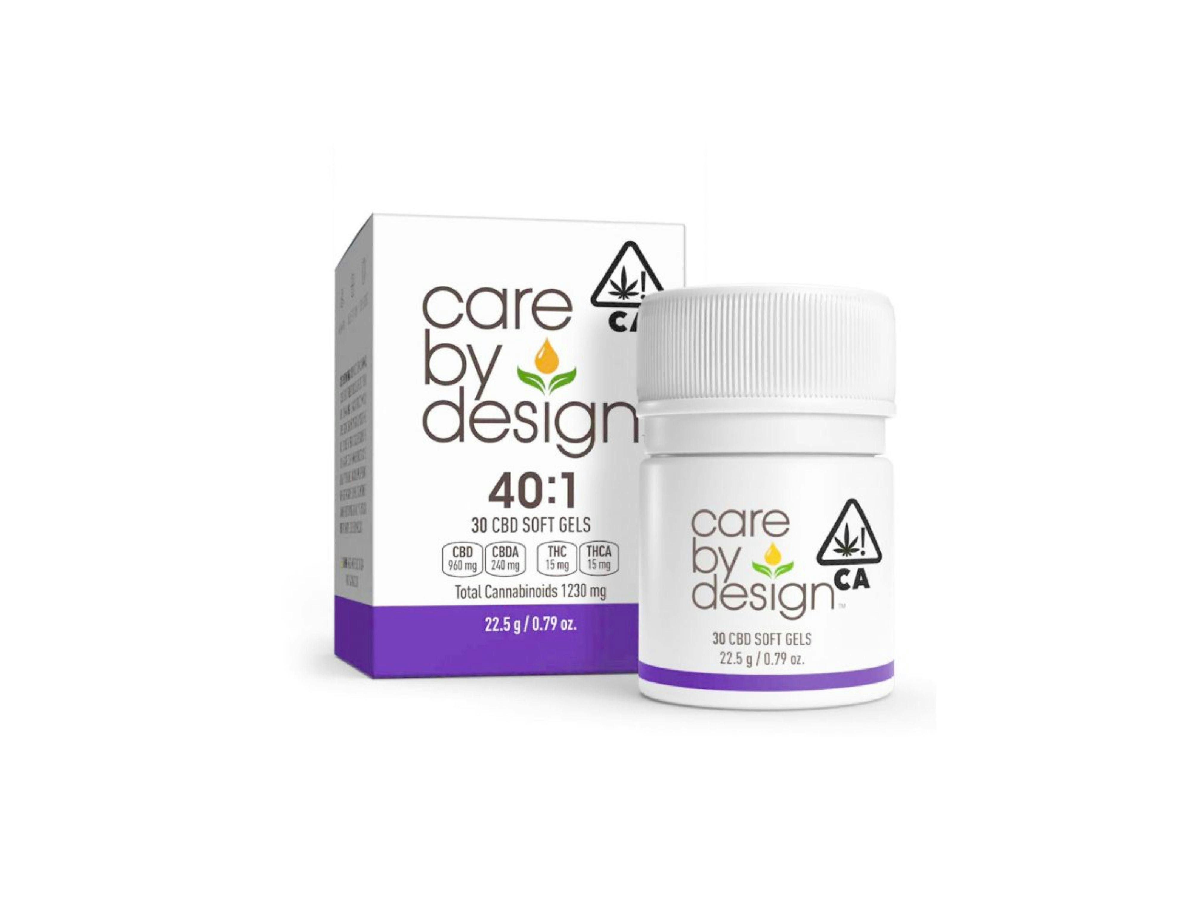 Care By Design Soft Gels 40:1 30ct