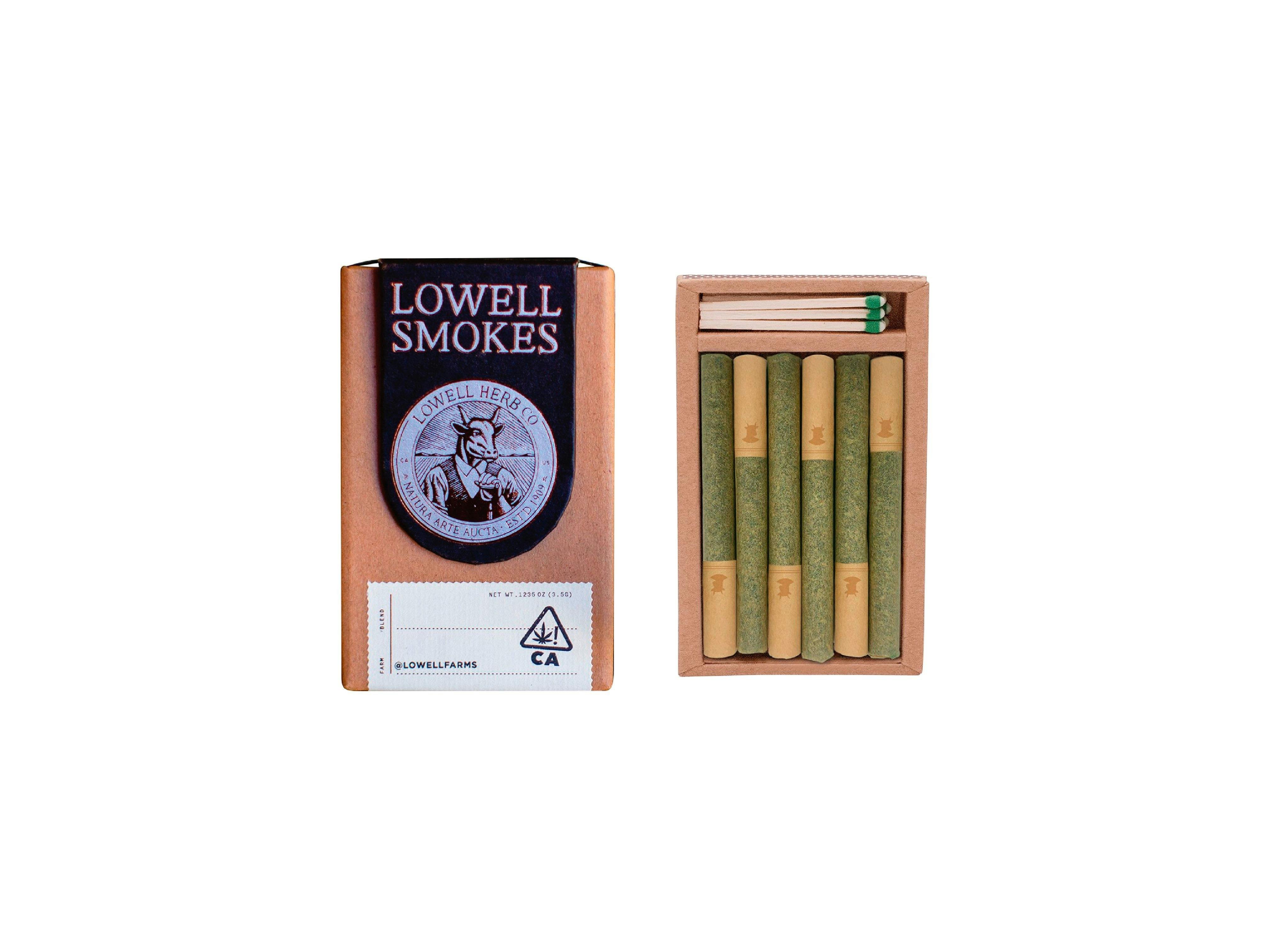 Lowell Preroll 6pk Social Sativa 3.5g