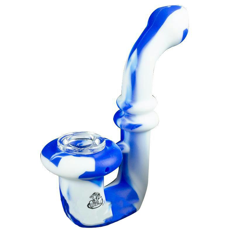 LIT Silicone Hand Pipe Multiple Colours