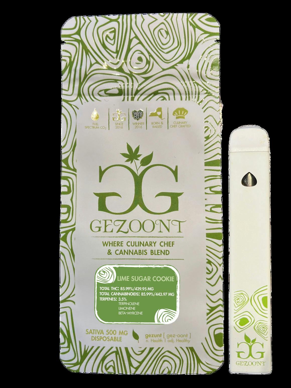 Gezoont - Lime Sugar Cookie - AIO Vape Pen