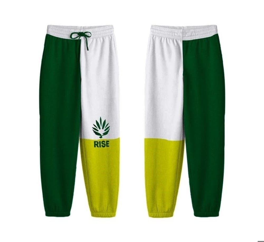 Colorblock Jogger - Leaf/Kief/White [L]