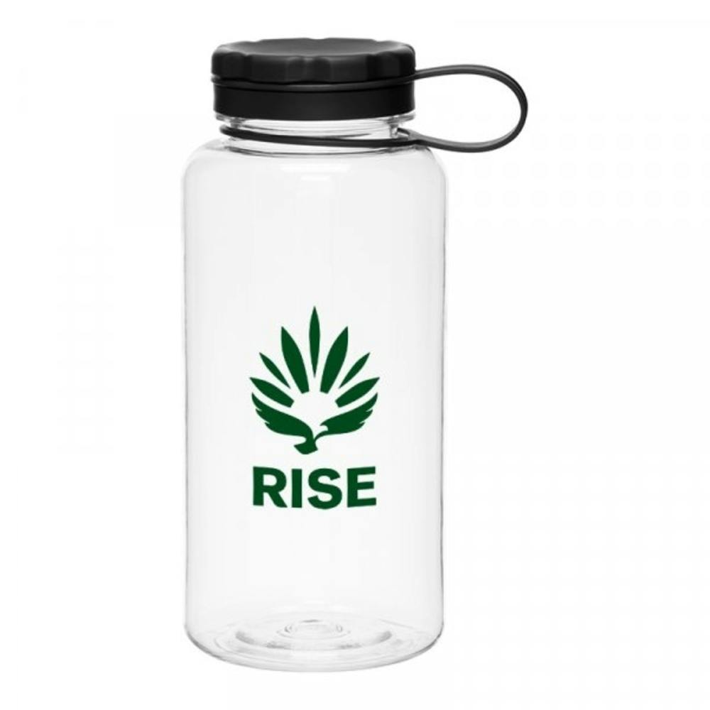 Classic Water Bottle - Clear | RISE Merch - Water Bottle