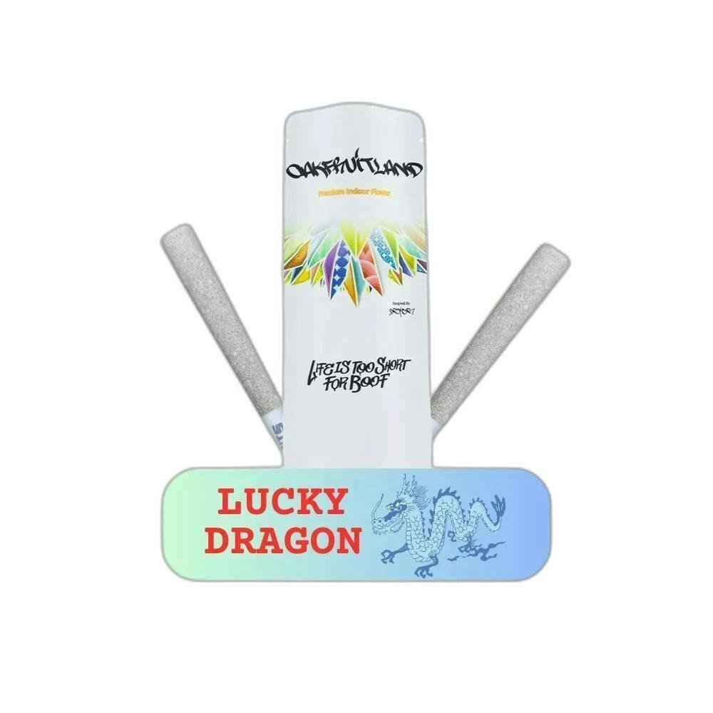 OAKFRUITLAND - PREROLL 2PK [2G] LUCKY DRAGON