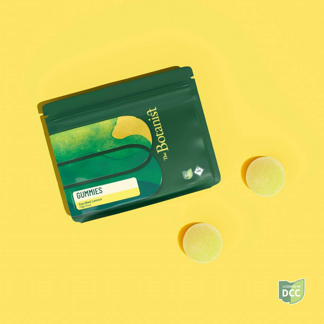 The Botanist | Candied Lemon Gummies | 100mg 4pk