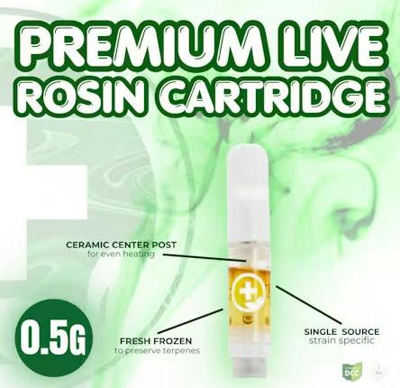 Pure Ohio Wellness | G Roll | 0.5g Live Rosin Cartridge