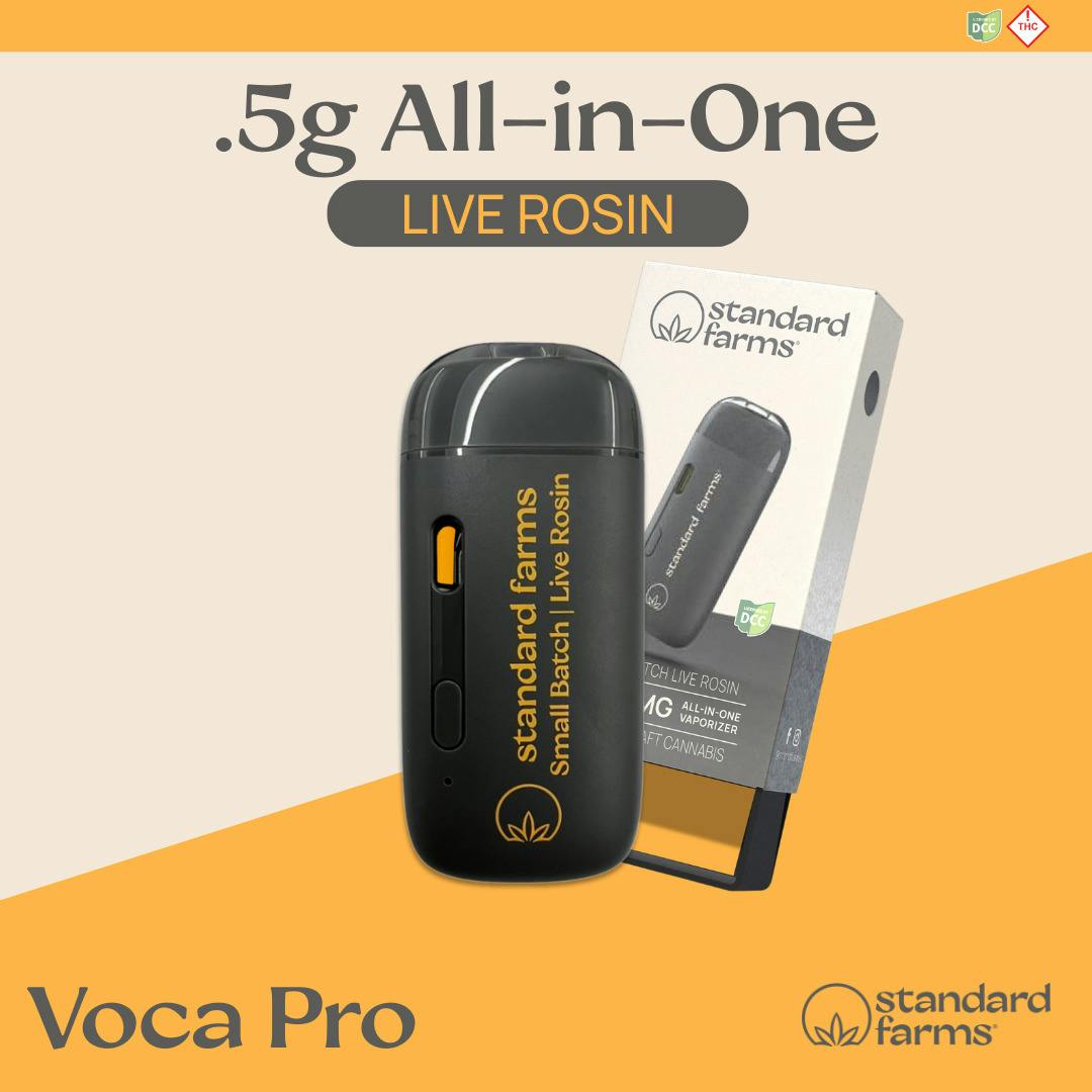 Standard Farms | B Part E | Live Rosin | .5g AIO