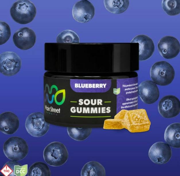 Main Street Health | Blueberry RSO | 110mg 10pk