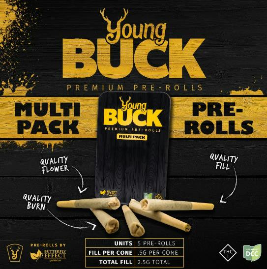 Young Buck | Lemon G | 2.5g 5pk