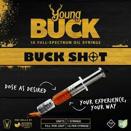 Young Buck | Permanent Marker | 1g RSO Syringe