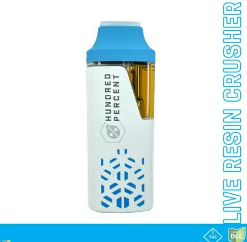 Hundred Percent Labs | Falcon Craze | 1g Live Resin iKrusher AIO