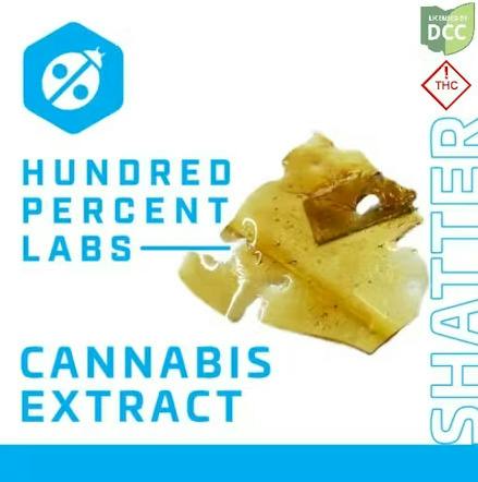 Hundred Percent Labs | Outer Space | 1g Shatter