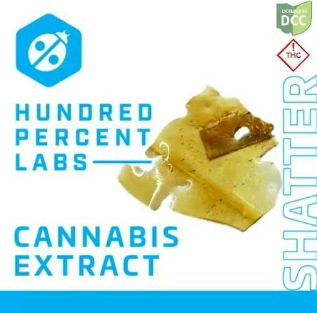 Hundred Percent Labs | Mike Drop | 1g Shatter