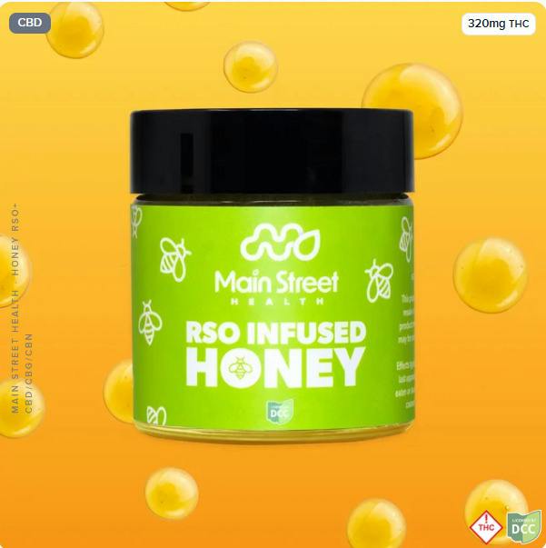 Main Street Health | Honey RSO | THC:CBD:CBG:CBN