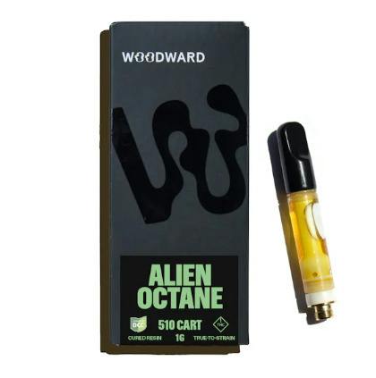 Woodward | Alien Octane | 1g Cured Resin Cartridge