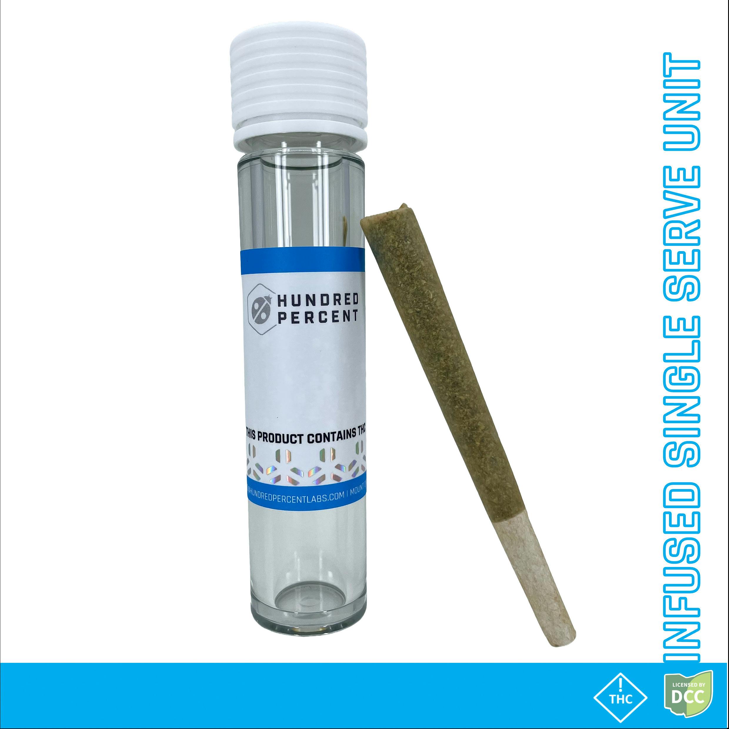Hundred Percent Labs | GMO Pie Crumble Infused First Frost | 2g 2pk