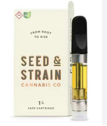 Seed & Strain | Bubbashine | 1g Cartridge