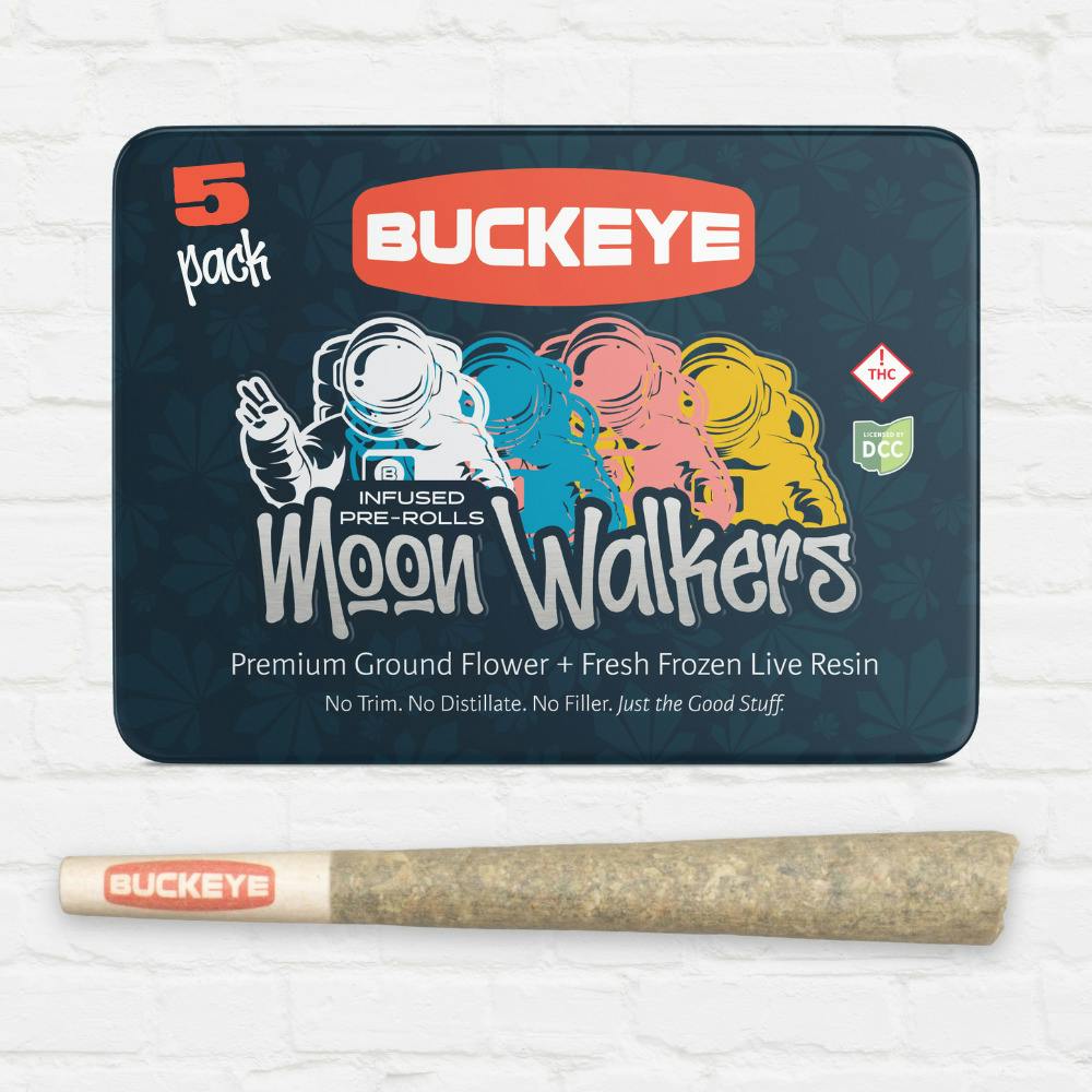 Buckeye | Moon Walkers | Dosi | 2.5g 5pk Infused SSU