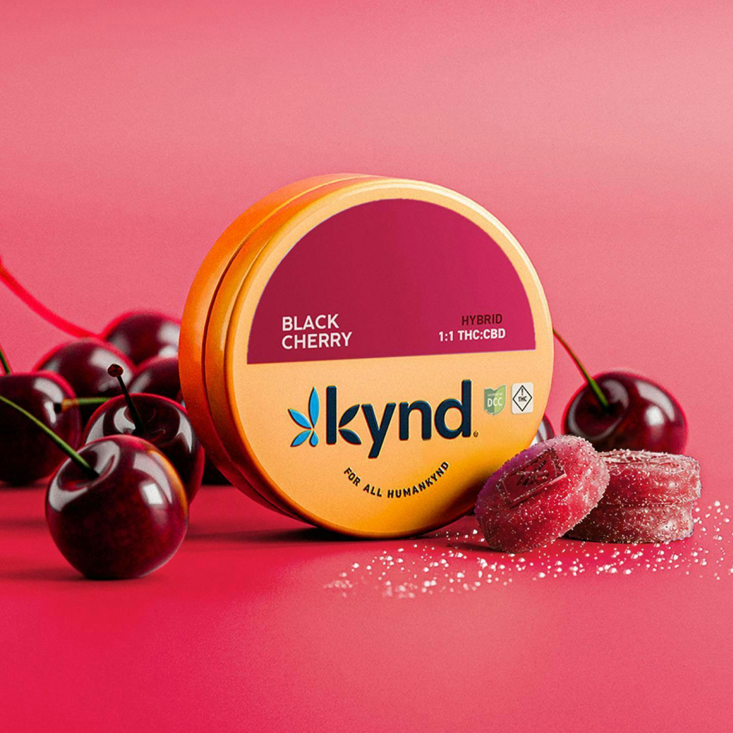 KYND | Black Cherry | 1:1 THC:CBD
