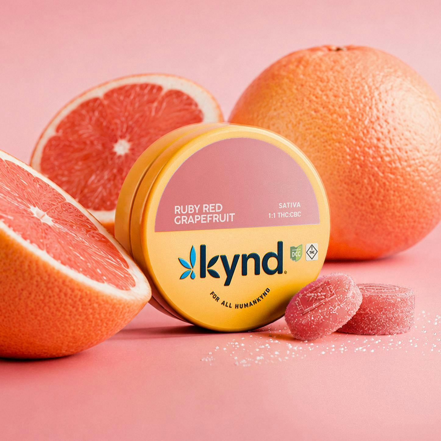 KYND | Red Grapefruit | 1:1 THC:CBC