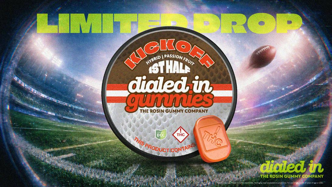 Dialed In | Limited Edition Kickoff 1st Half | Passion Fruit | 100mg 10pk