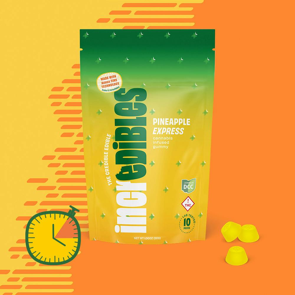 Incredibles | Pineapple Express | Fast Acting 100mg 10pk