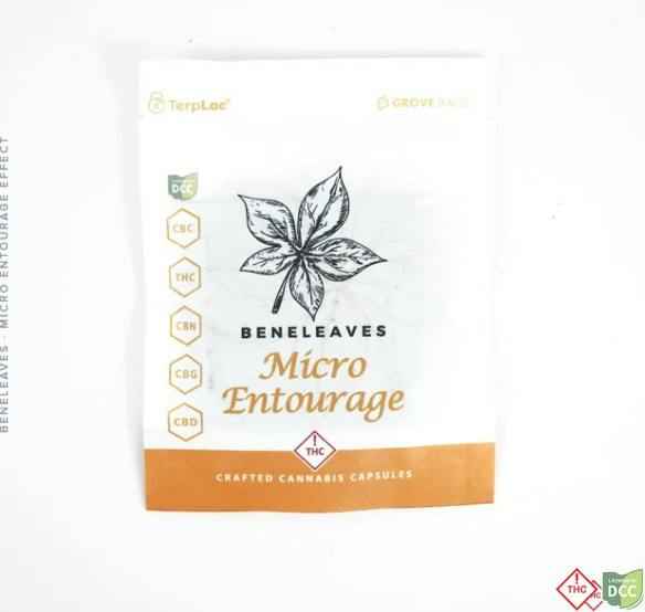 Beneleaves | Micro Entourage Capsules | 110mg 22pk