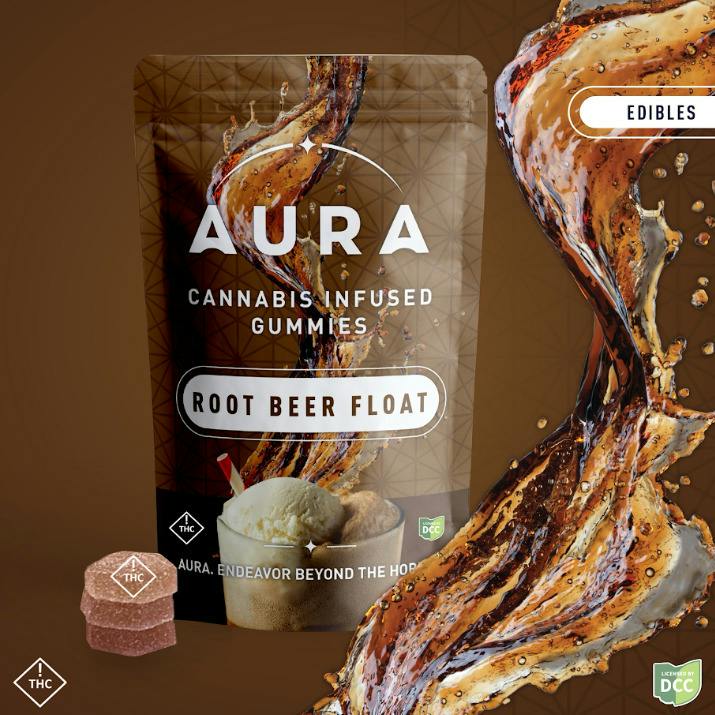 Aura | Root Beer Float + CBG | 10pk