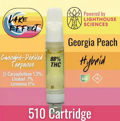 Lake Effect | Georgia Peach | 1g Cartridge