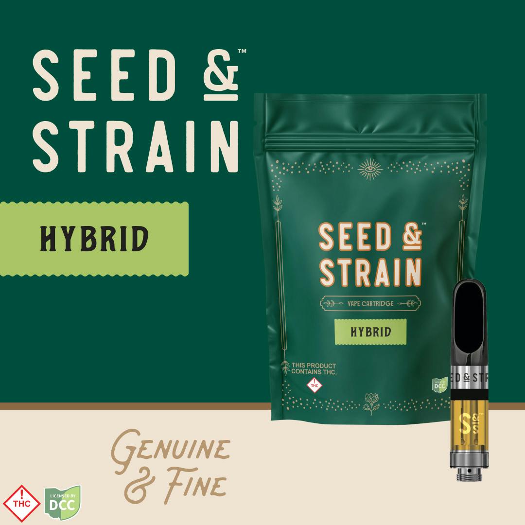 Seed & Strain | White Widow | 1g Cartridge